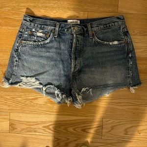 Agolde Parker vintage loose fit cutoff shorts. Size 30.